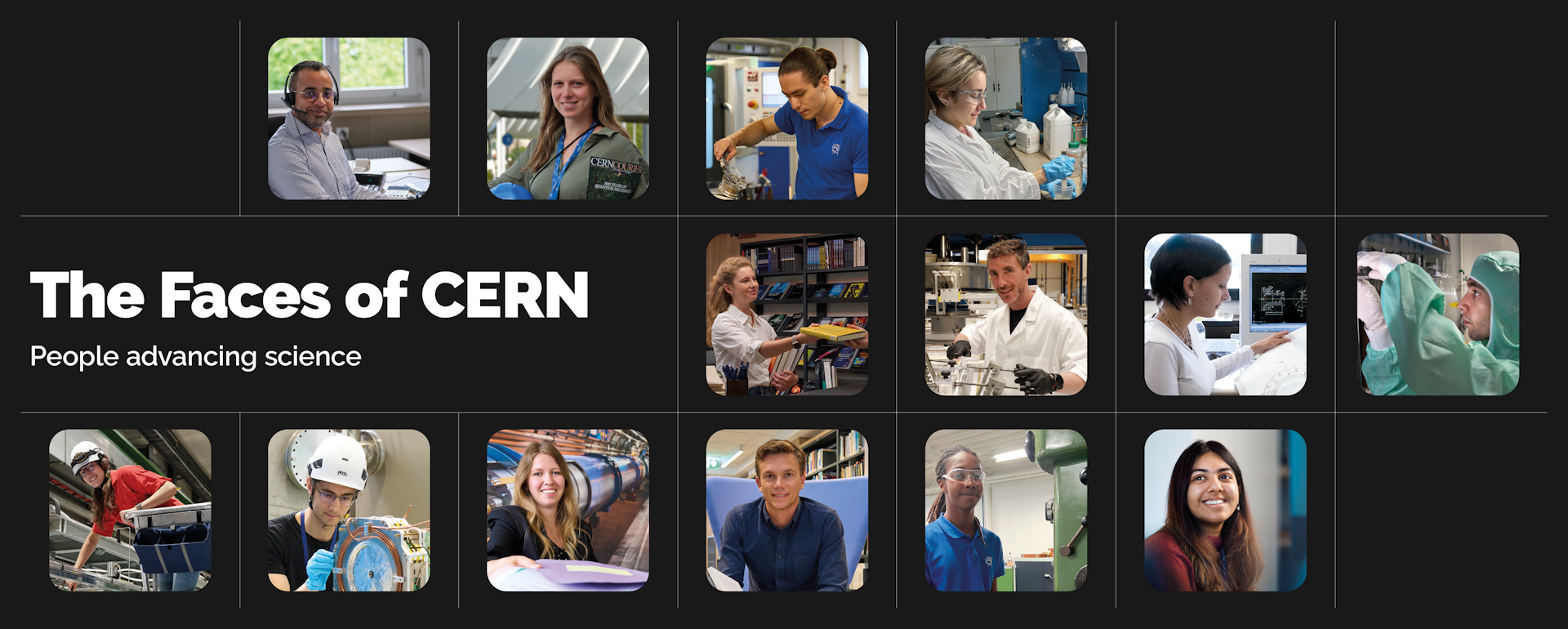 Temporary exhibition: The faces of CERN