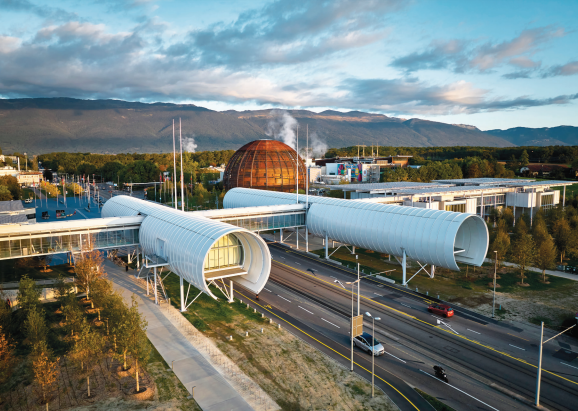 Science Gateway and Jura view postcard