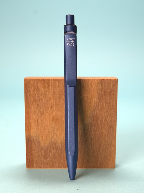 blue ballpoint pen