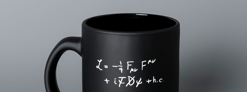 Standard Model formula mug  Visit CERN Science Gateway